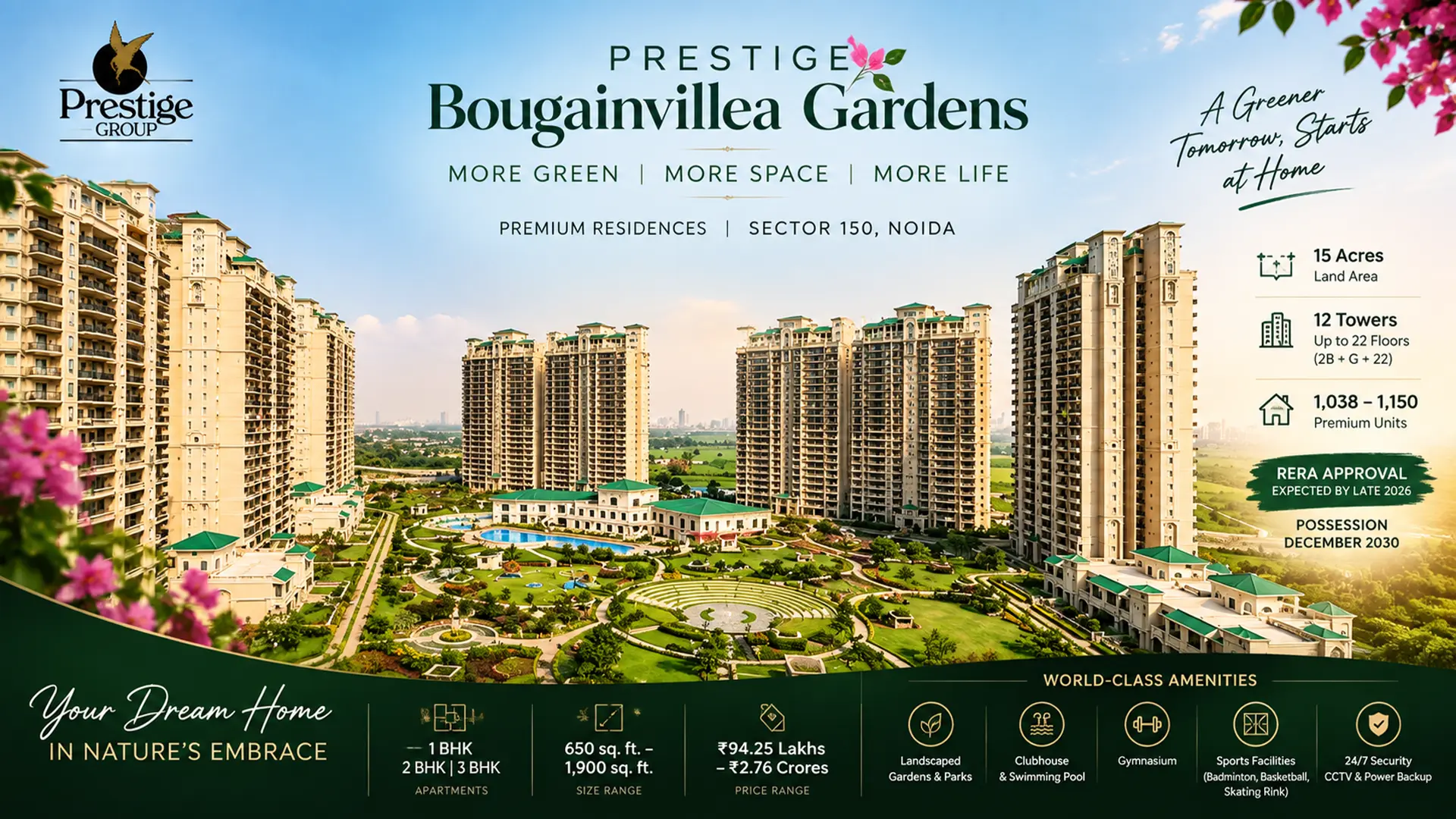 Prestige Bougainvillea Gardens