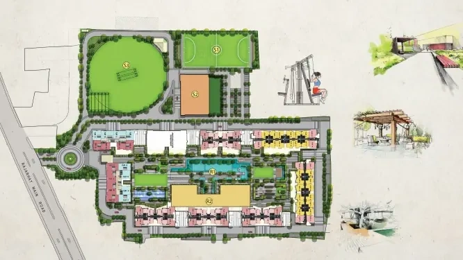 Ace Arte Master Plan Layout