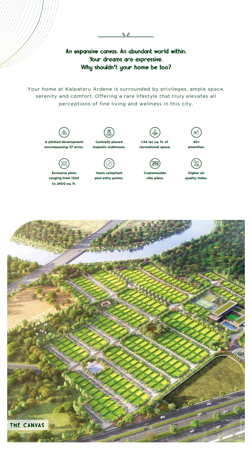 Kalpataru Ardene master layout plan