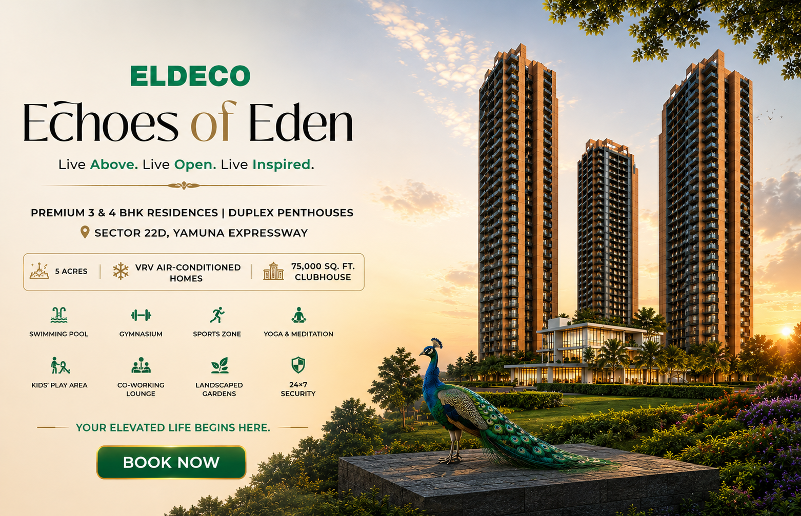 Eldeco Echoes of Eden — Sector 22D Yamuna Expressway